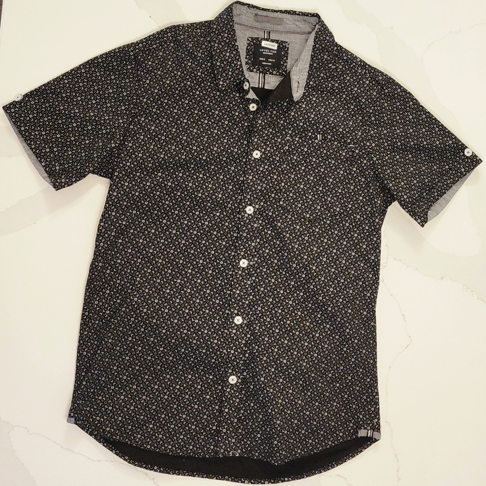 LEVEL TEN Men's Dress/Caual Polo Shirt - Size Small